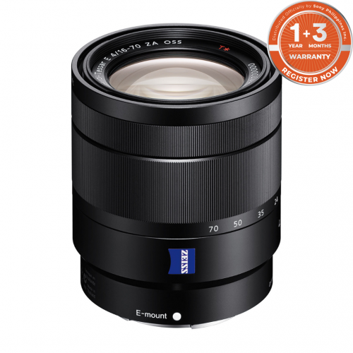 Sony Vario-Tessar® T* E16–70 mm F/4 ZA OSS